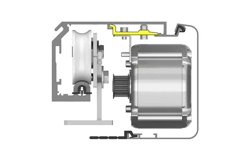 Automat FACE SL6 — przekrój